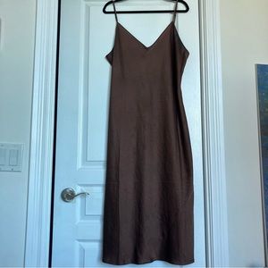 Wilfred slip midi/maxi slip dress